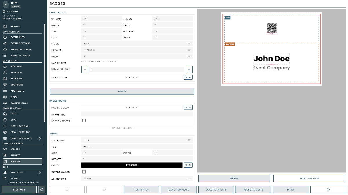 Badge Generation Example